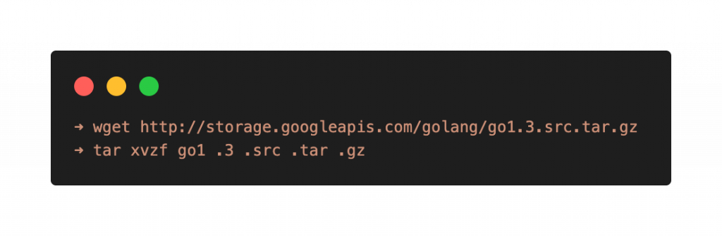 install golang