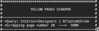 yellow pages scraper